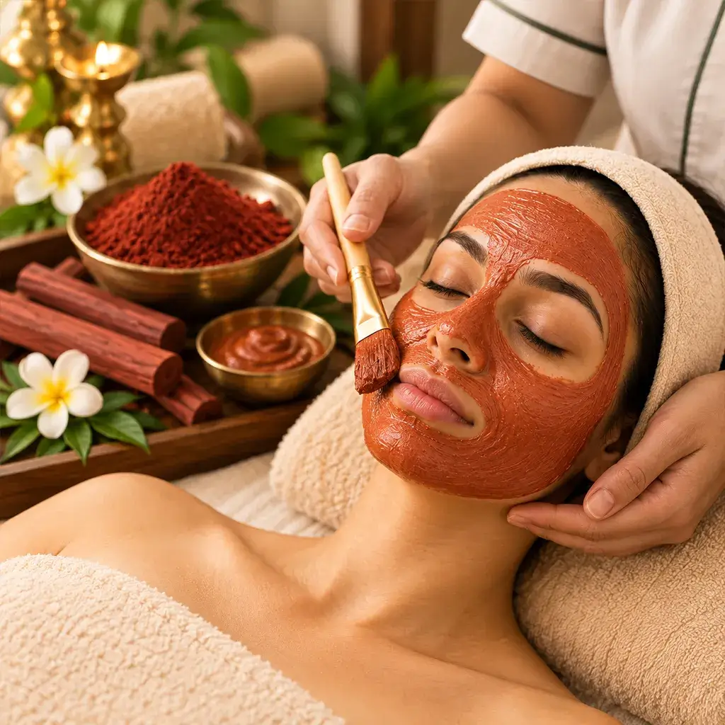 Red Sandal Facial